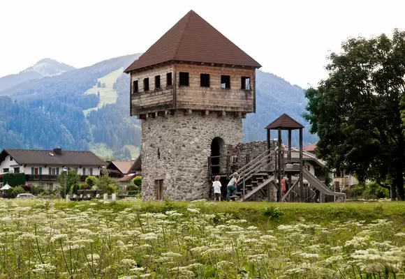 Ritterspielplatz in Pfronten im Allgäu