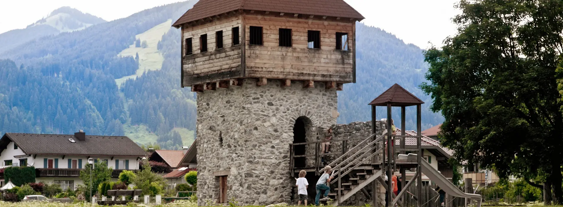 Ritterspielplatz in Pfronten im Allgäu