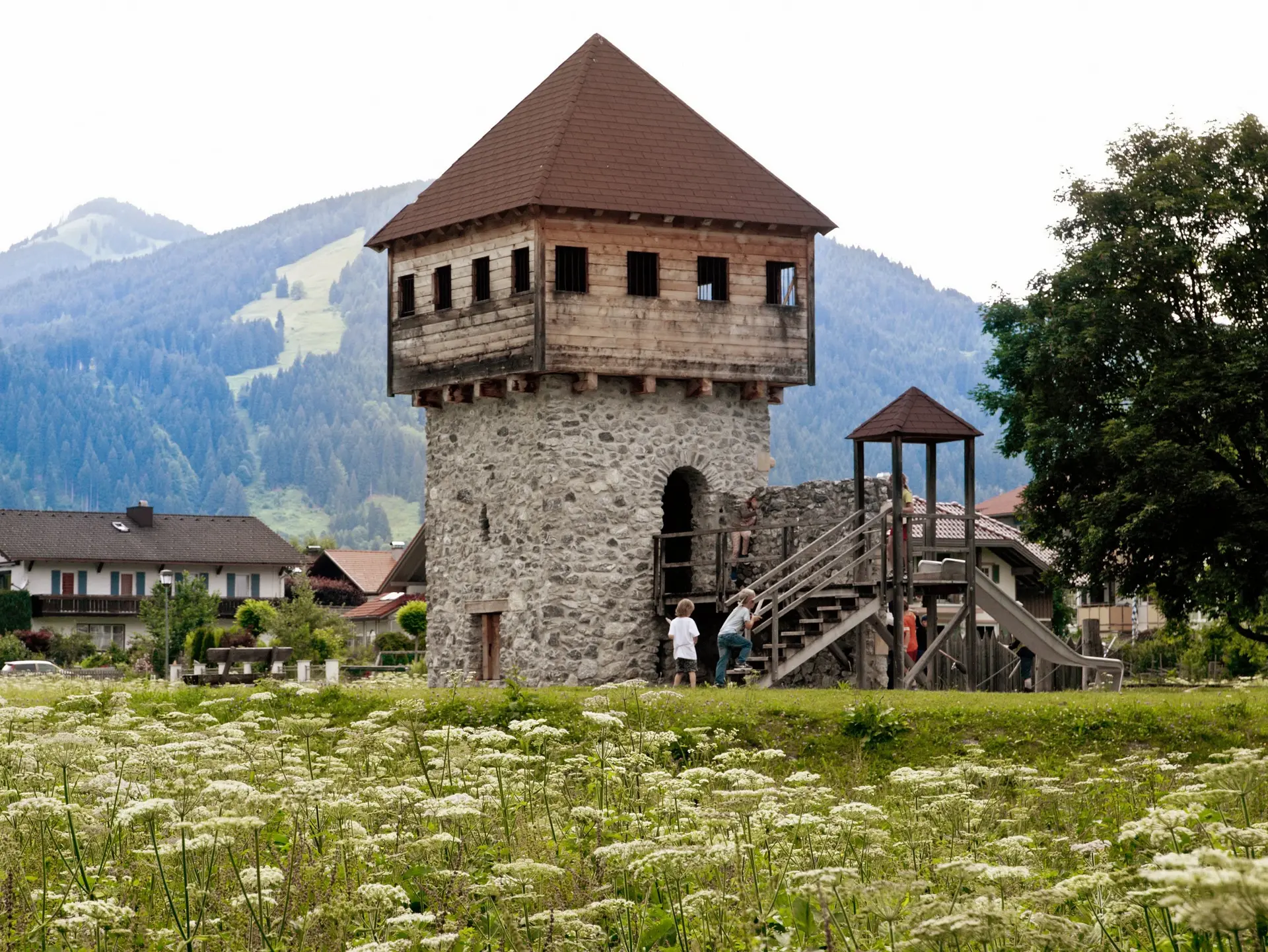 Ritterspielplatz in Pfronten im Allgäu