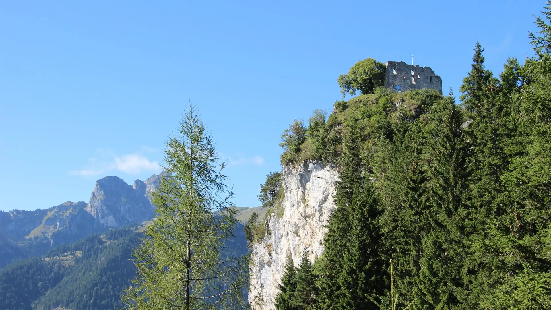 Burgruine Falkenstein Pfronten im Allgäu