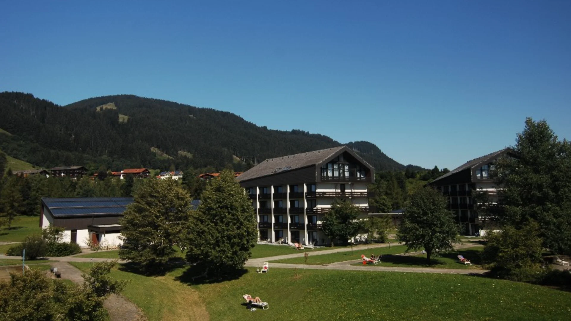 Die Fachklinik Allgäu in Pfronten.