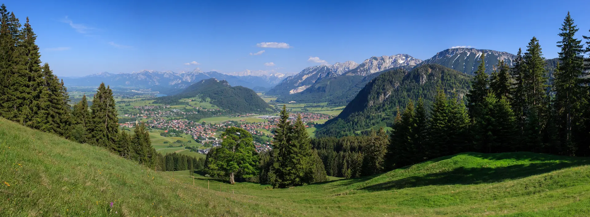 Pfronten im Allgäu - ideal für Wanderfreunde und Mountainbiker