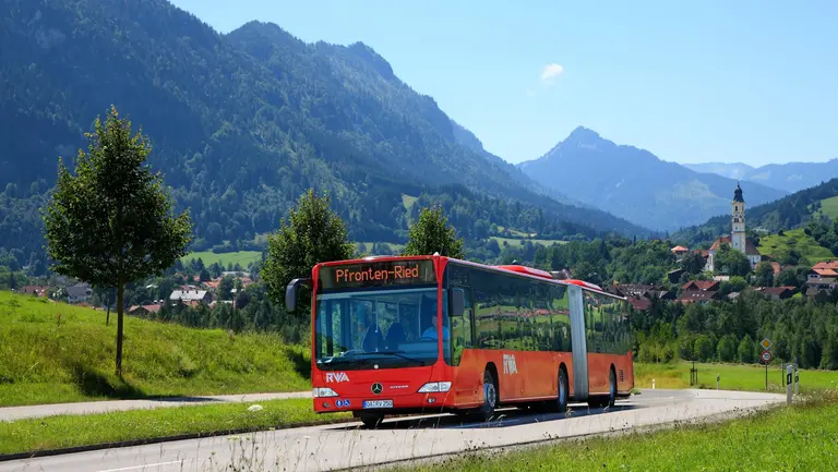 Ortsbus in Pfronten im Allgäu