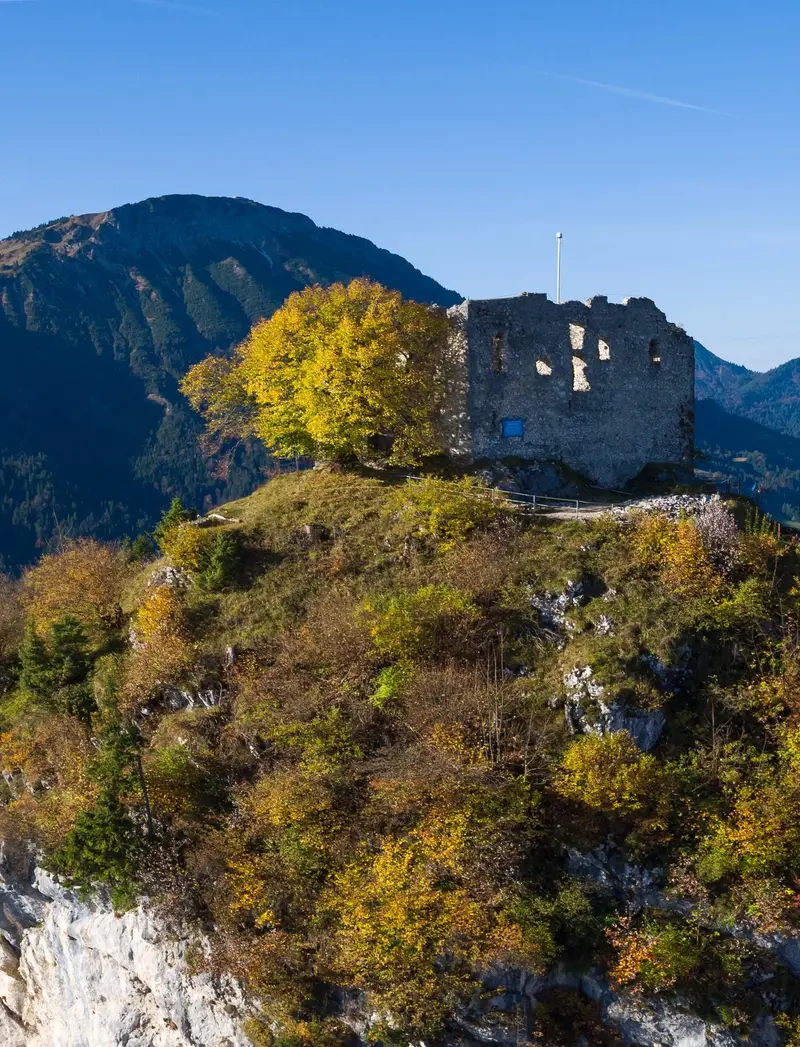 Burgruine Falkenstein in Pfronten im Allgäu