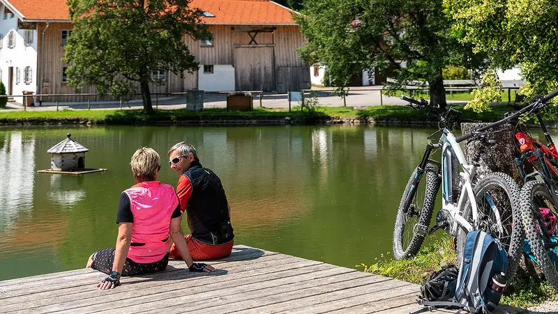 E-Biken in Pfronten im Allgäu 