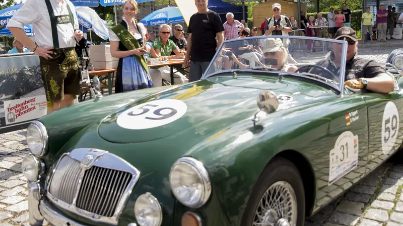 Oldtimer in Pfronten im Allgäu