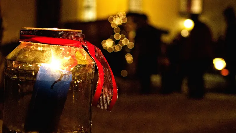 Weihnachtsmarkt in Pfronten im Allgäu