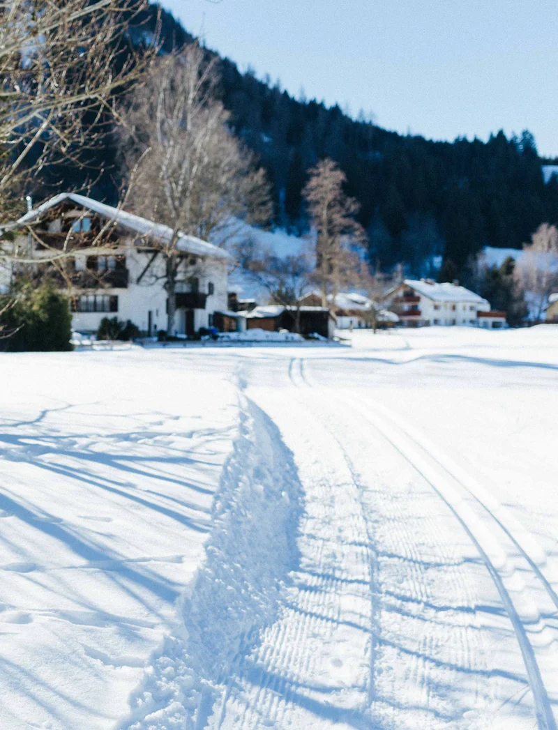 Langlaufen in Pfronten im Allgäu