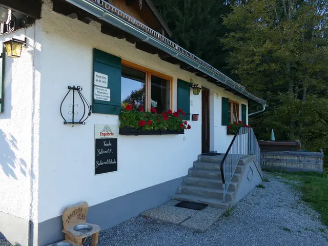 Das idyllische Milchhäusle in Pfronten im Allgäu.