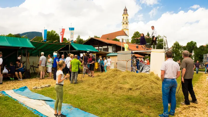 Heu in Pfronten im Allgäu