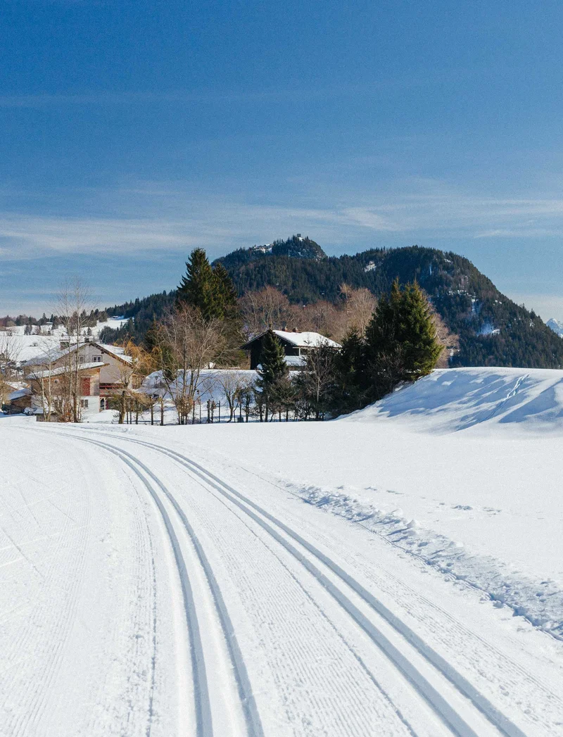 Langlaufen in Pfronten im Allgäu