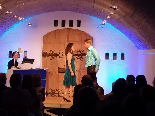 Eine Theateraufführung der Kulturbühne in Pfronten.