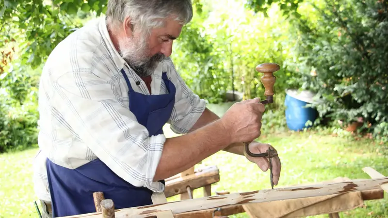 Herstellung eines traditionellen Hoinzen