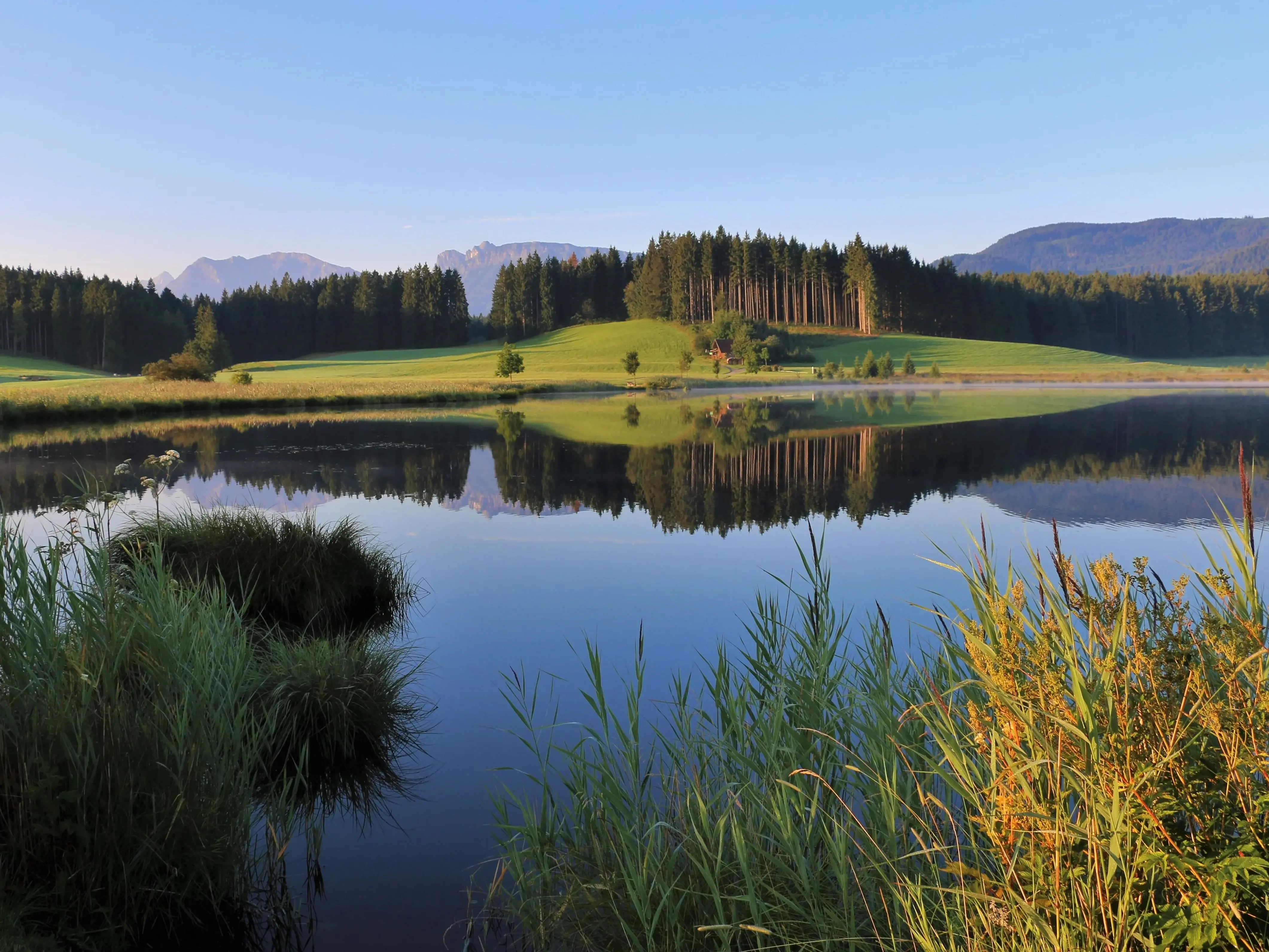 Der Atlesee im Allgäu