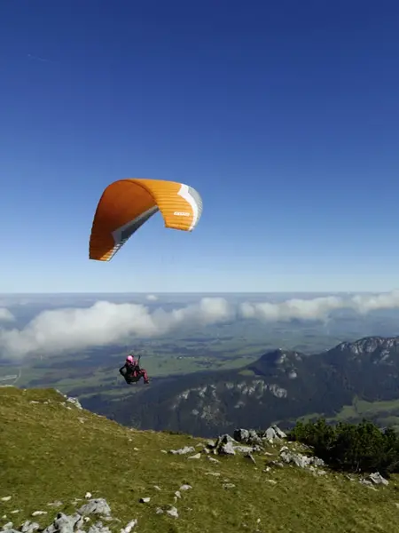 Tandem-Gleitschirmflug buchen in Pfronten im Allgäu