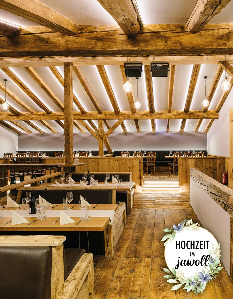 Die Eventlocation Jawoll in Pfronten.