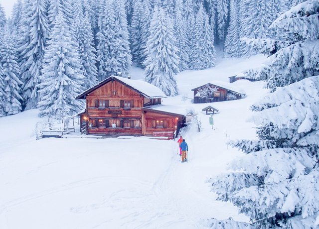 Geführte Schneeschuhwanderungen in Pfronten im Allgäu. 