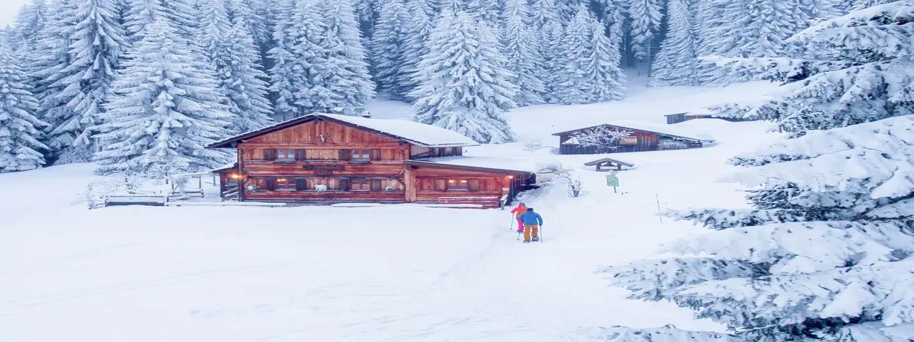 Geführte Schneeschuhwanderungen in Pfronten im Allgäu. 