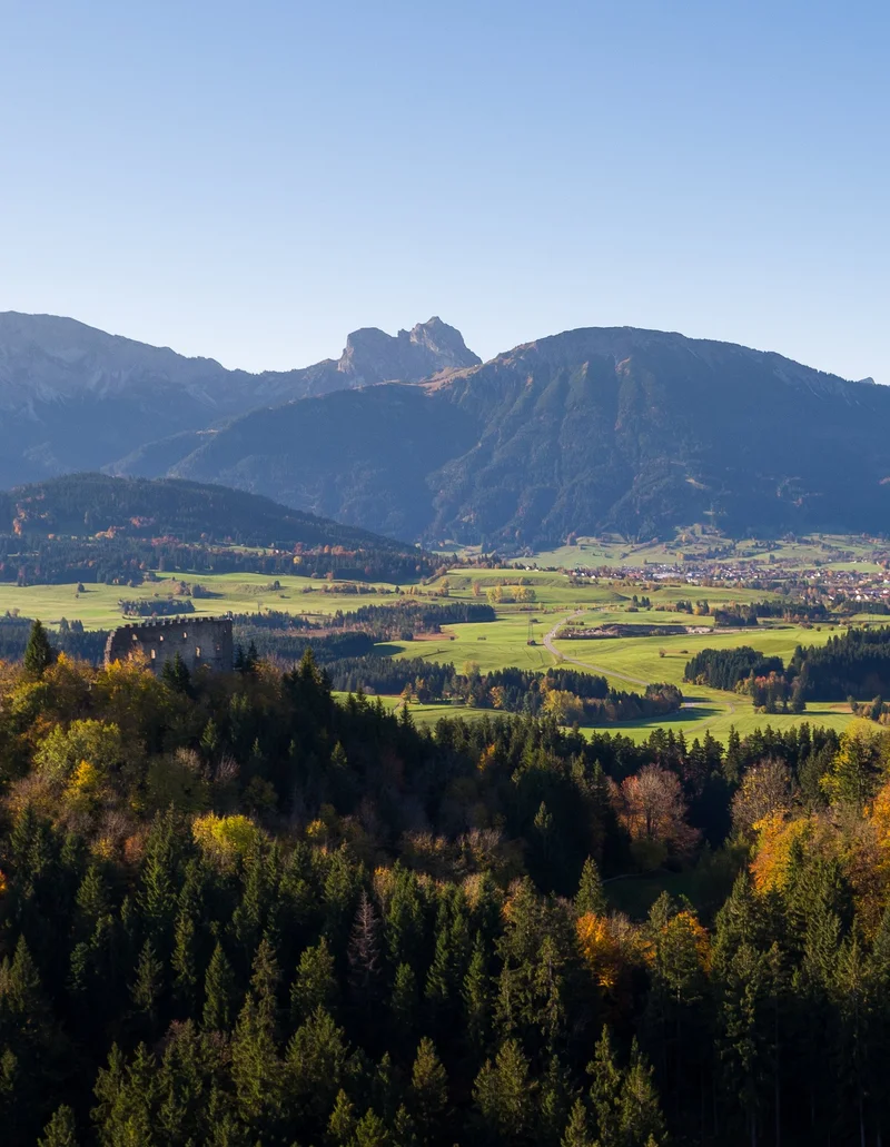 Die Burgruinen Hohenfrey- und Eisenberg
