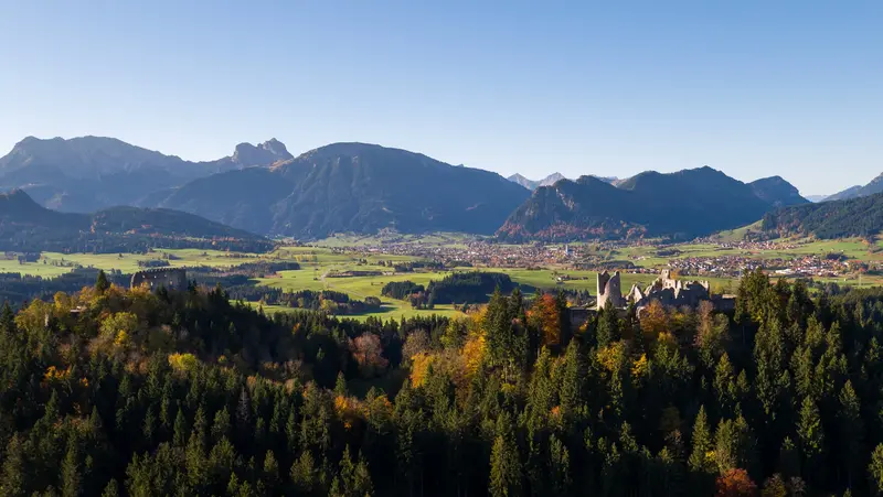Die Burgruinen Hohenfrey- und Eisenberg