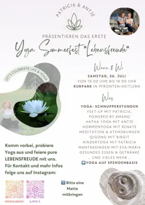 Yoga Sommerfest im Kurpark