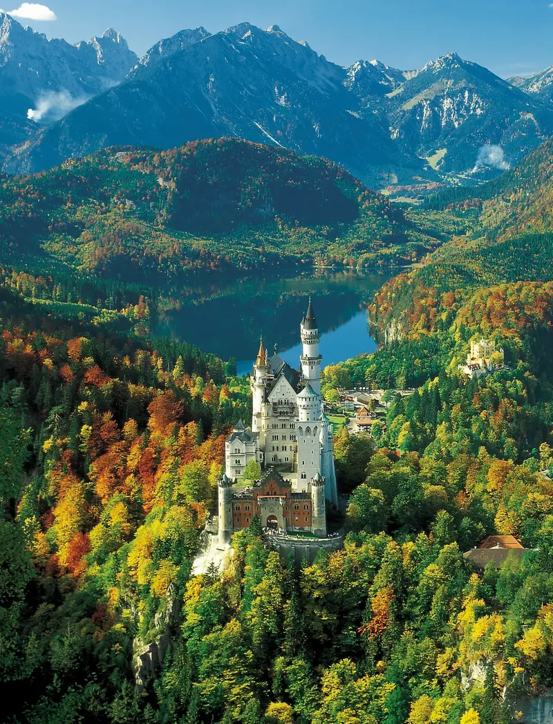 Schloss Neuschwanstein im Allgäu