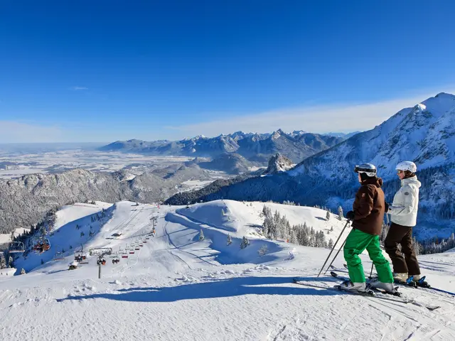 Panoramaausblick vom Breitenberg im Allgäu
