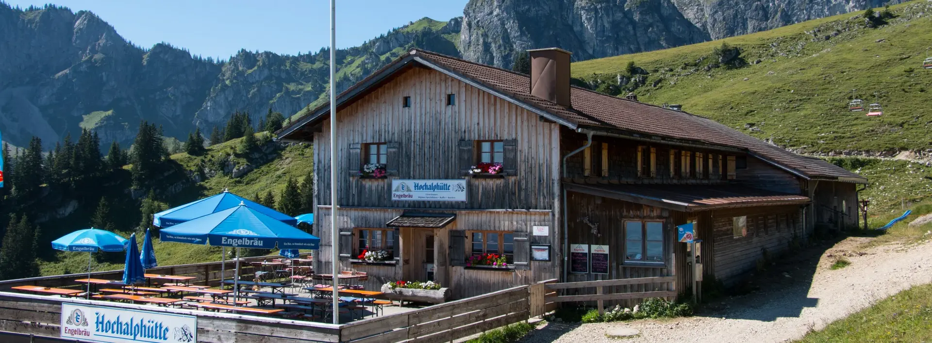 Hochalphütte auf dem Breitenberg in Pfronten