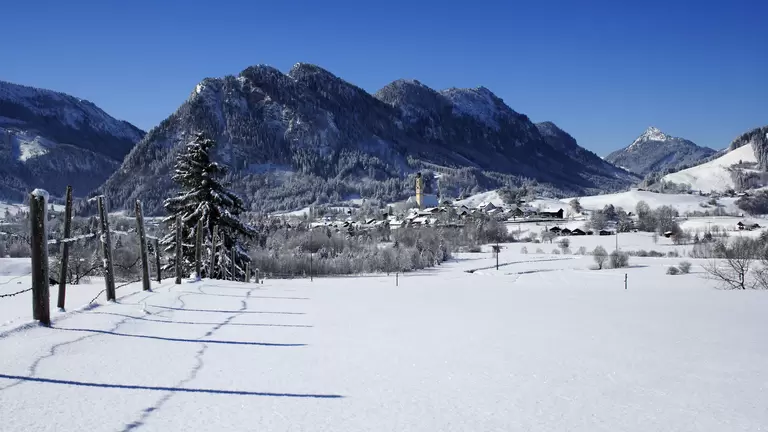 Winterwunderland Pfronten im Allgäu 