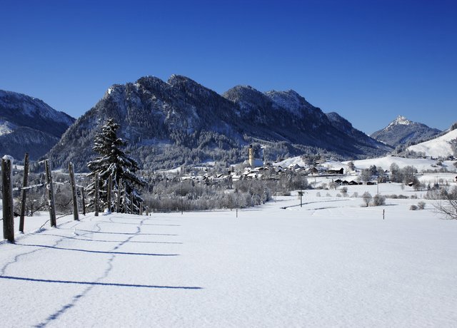 Allgäuer Winterlandschaft in Pfronten