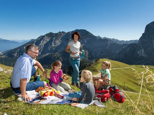 Familienausflug auf den Breitenberg im Allgäu
