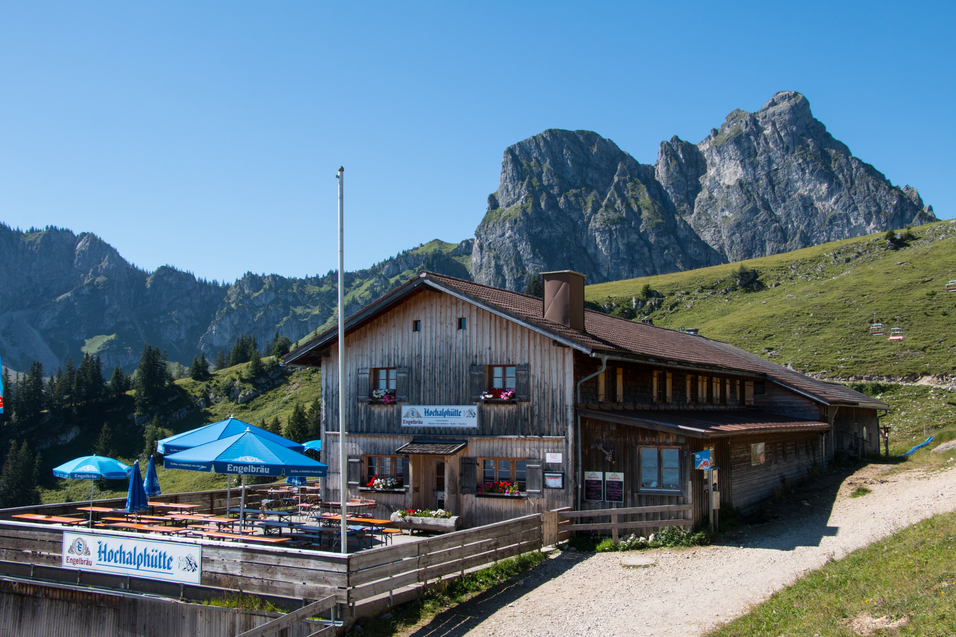 Hochalphütte auf dem Breitenberg » Berghütten & Almen im
